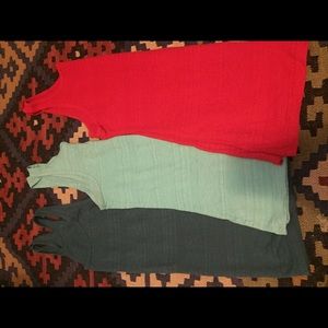 Bundle of 3 tribal printed tank tops